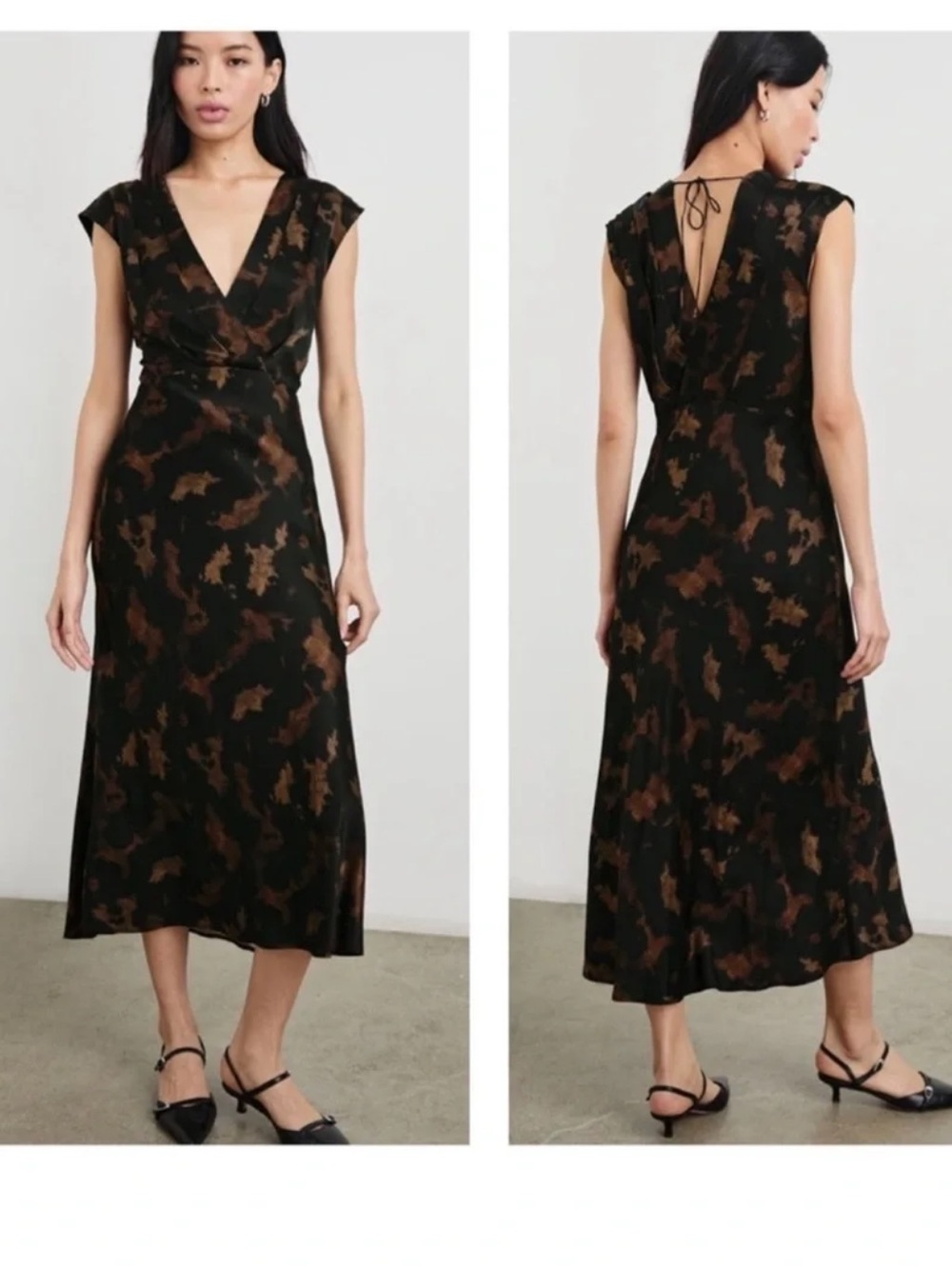 Rails Odella Dress in Diffused Sandstone